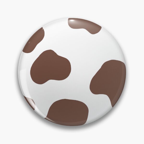Item preview, estampado de vaca aesthetic color café designed and sold by ArtKar.