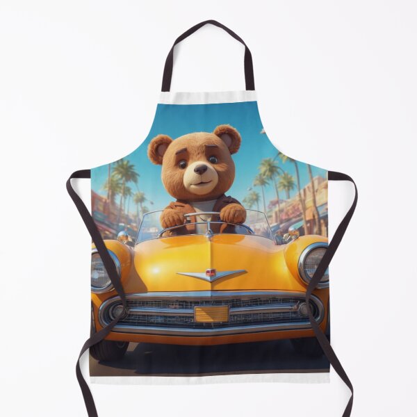 Item preview, Sunny Drive with a Cute Bear: A Vibrant Animation Artwork designed and sold by DotsAndDesigns.