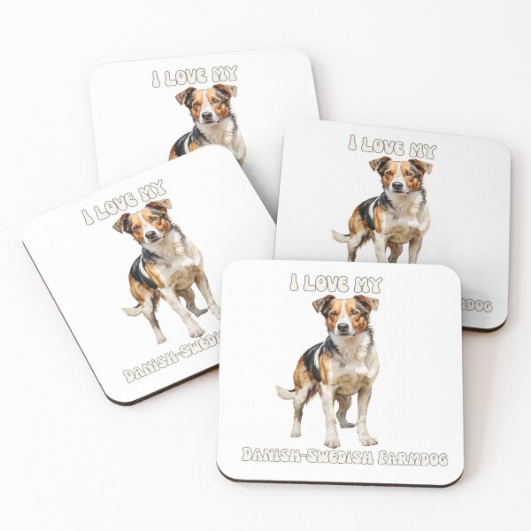 Item preview, I love my Danish-Swedish Farm dog designed and sold by M1234s.