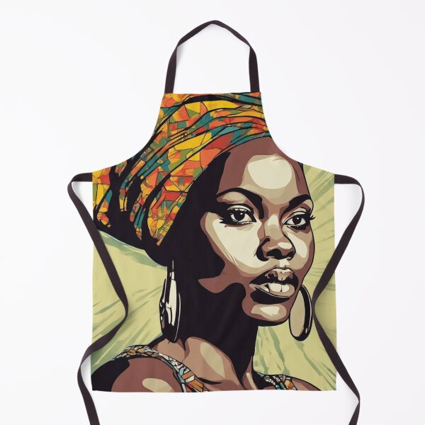 Item preview, Ayira Pop Art Portrait designed and sold by Yzakreativ.