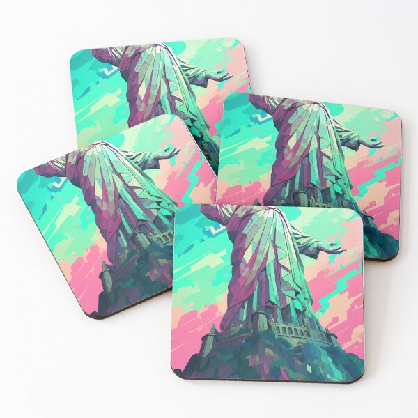 Item preview, Majestic Christ the Redeemer – Handcrafted Illustration designed and sold by ZuelowArt.