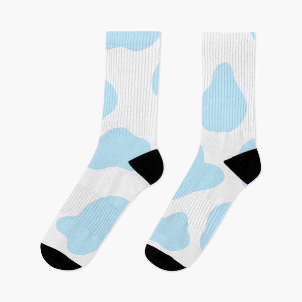 Item preview, estampado de vaca aesthetic color celeste  designed and sold by ArtKar.