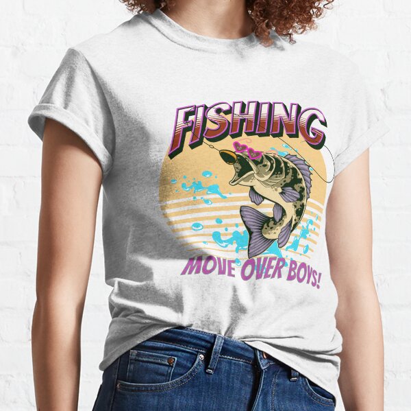 Boys Heather Gray Feeling So Fly Fishing T-Shirt Tee Shirt Large
