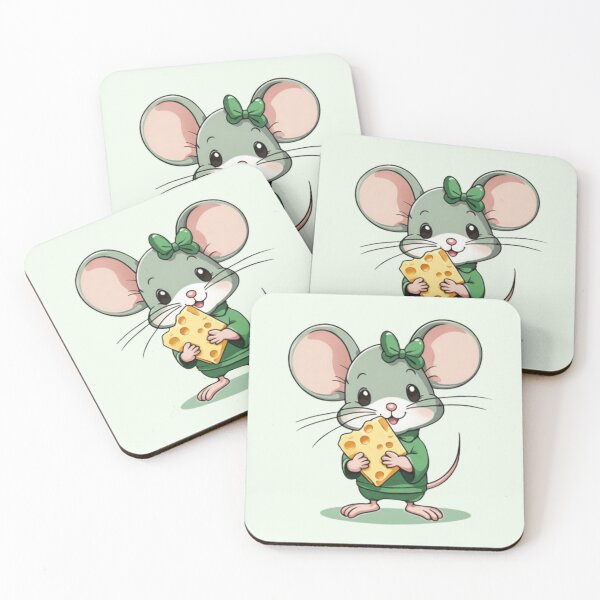 Item preview, Cute mouse with cheese  designed and sold by Culmika.