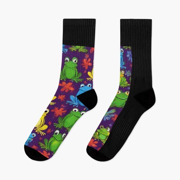 Item preview,  For animal lovers.  A colorful rabinów frog designed and sold by GroonSpace.