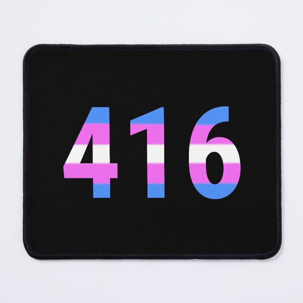 Item preview, 416 Ontario Area Code Trans  designed and sold by BackgroundPixel.