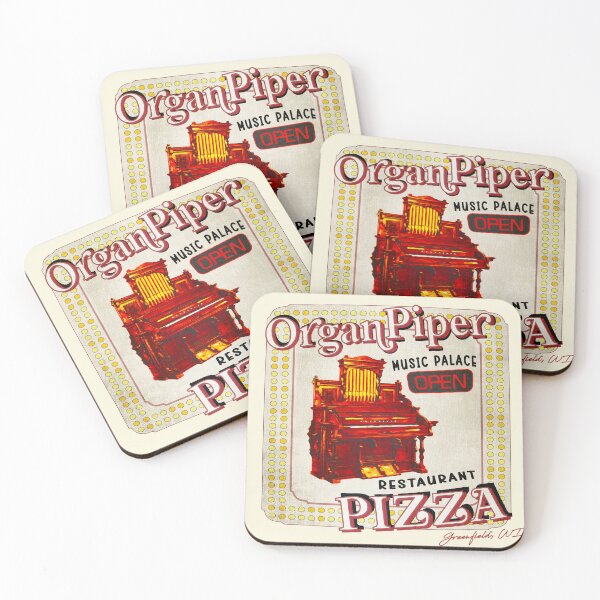 Item preview, Organ Piper Pizza • Greenfield, WI designed and sold by MKE Rhine Maiden  •  Grumble Services, LLC..