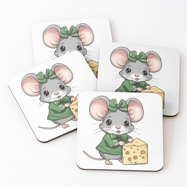 Item preview, Cute mouse with cheese  designed and sold by Culmika.