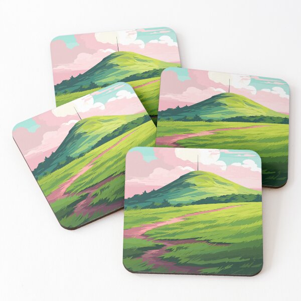 Item preview, Enchanting Mound Landscape in Denmark designed and sold by ZuelowArt.