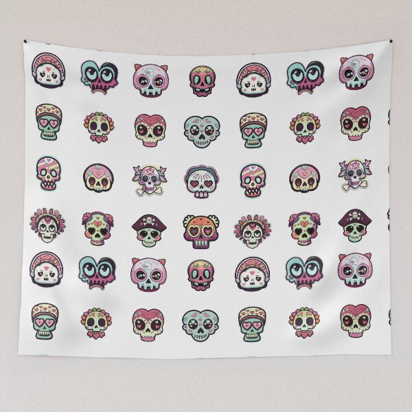 Item preview, Love Skulls Pack designed and sold by emiliapapaya.