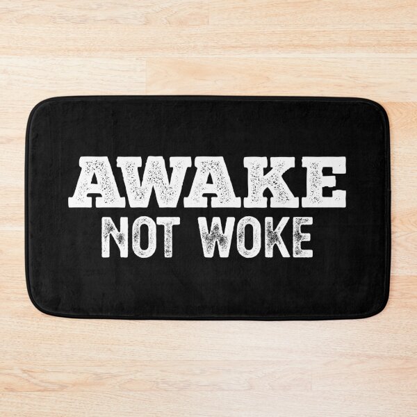 Item preview, AWAKE NOT WOKE designed and sold by Politicas.