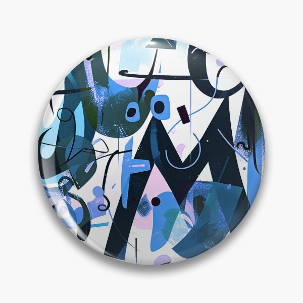 Item preview, Abstract letters in whimsical design designed and sold by randrdesign.