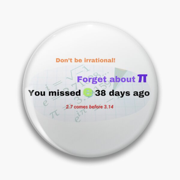 Item preview, Forget about π designed and sold by Proptaku.