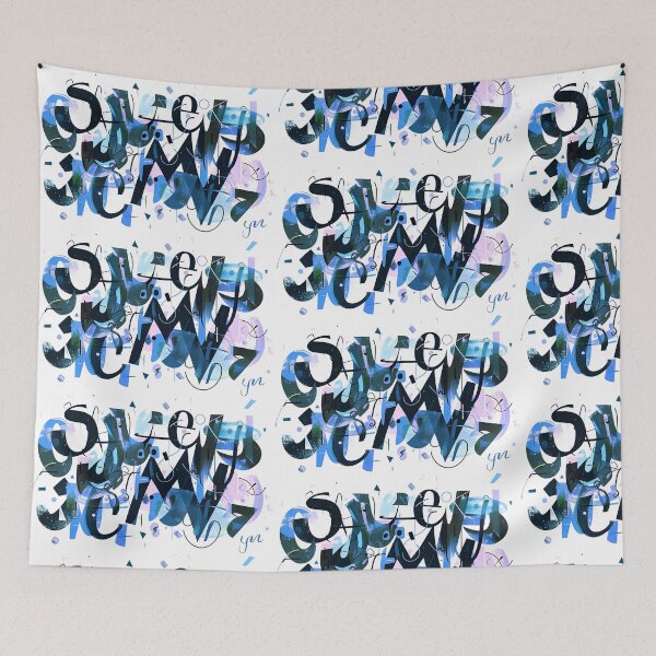 Item preview, Abstract letters in whimsical design designed and sold by randrdesign.