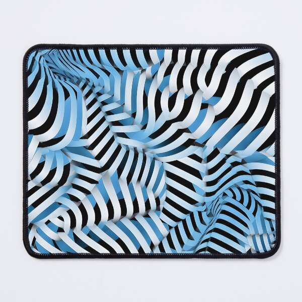 Item preview, Pattern - Blue Illusion designed and sold by Stacey Hallock.