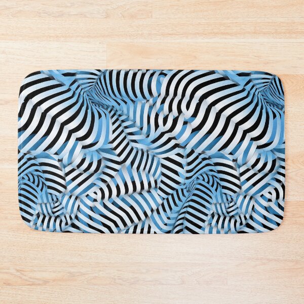 Item preview, Pattern - Blue Illusion designed and sold by Stacey Hallock.
