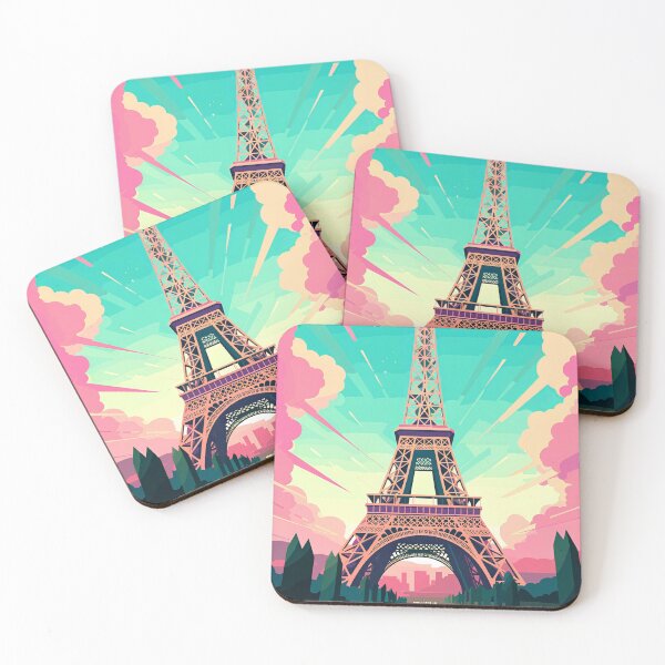 Item preview, Enchanting Eiffel: A Unique Illustration of Paris' Icon designed and sold by ZuelowArt.