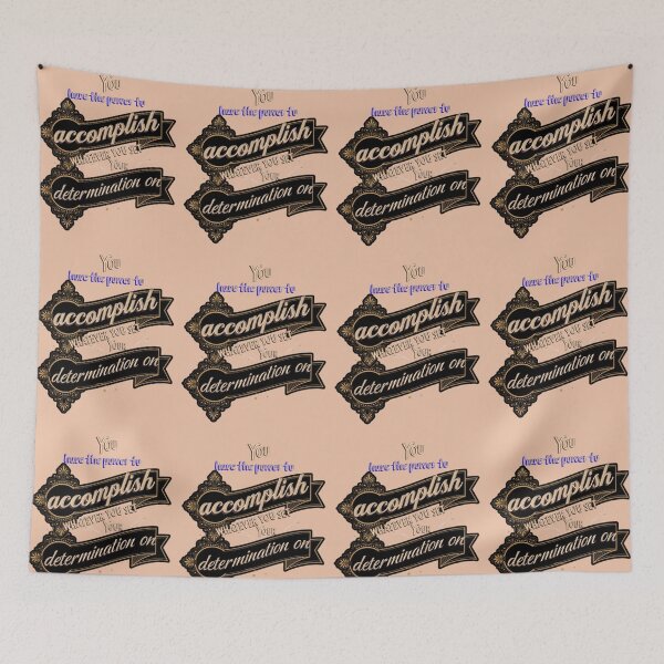 Item preview, you have the power to accomplish whatever you set your determination on designed and sold by jonmobo.