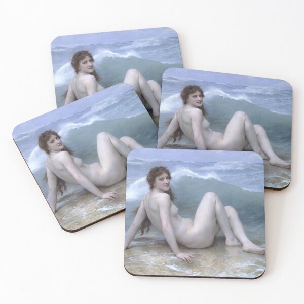 Item preview, William-Adolphe Bouguereau (1825-1905) - The Wave (1896) designed and sold by Suzana Djordjevic.