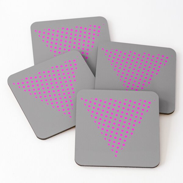 Item preview, Dot on the Move - Pink Triangle 1 designed and sold by Brandon Anschultz.