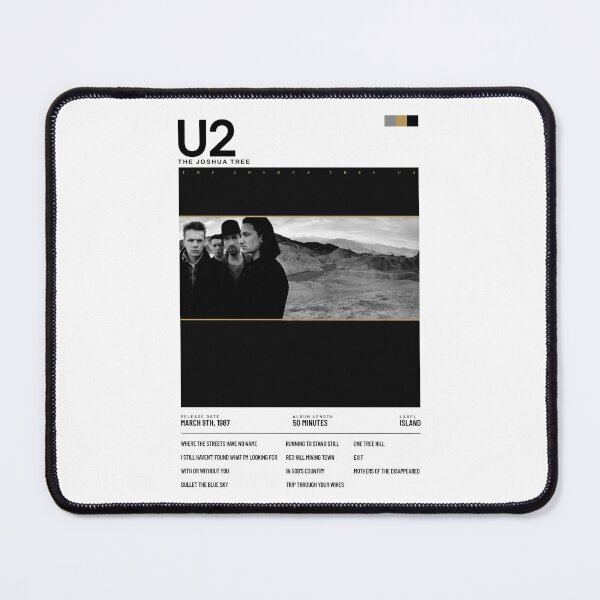 Item preview, U2 - The Joshua Tree designed and sold by sportsshoppro.