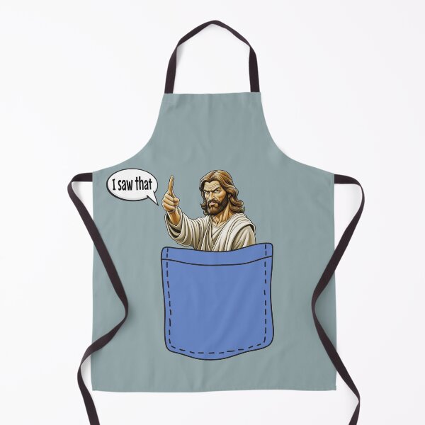 Item preview, Funny Jesus in Your Pocket - I Saw That designed and sold by LeGND.