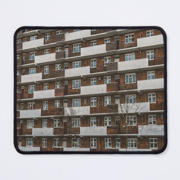 Item preview, Wall of an apartment block in South London - photo designed and sold by CineWanderlust.