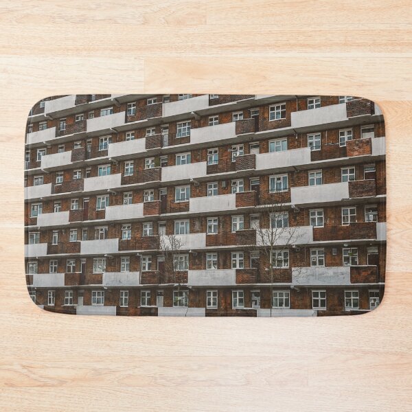 Item preview, Wall of an apartment block in South London - photo designed and sold by CineWanderlust.