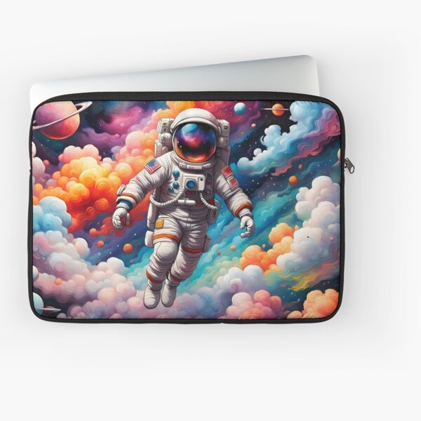 Item preview, Astronaut in multicolor sea of clouds. designed and sold by RaybenMedia.