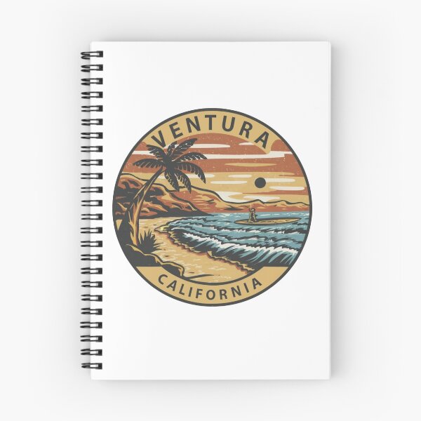 Artikelvorschau, Ventura, Kalifornien | Surf-Sonnenfinsternis entworfen und verkauft von CircinusStore.