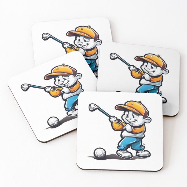 Artikelvorschau, Fore Fun: Cartoon-Charakter-Golf-Sammlung entworfen und verkauft von HarmonyGuitars.