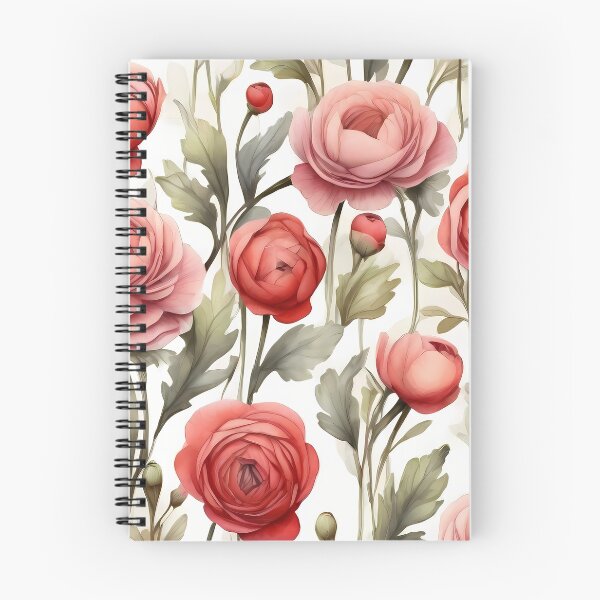 Item preview, Ranunculus pattern designed and sold by CreativeSparkzz.