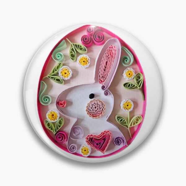 Item preview, Printed Quilling easter Egg /  Easter Egg/ Easter bunny/ flower designed and sold by Sweetpaperdesignsol Hyunah Yi.