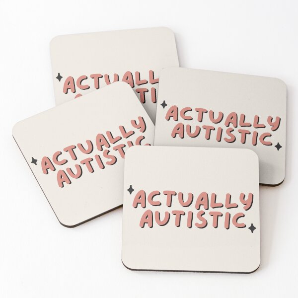 Item preview, Fun "actually autistic" text design | neurodiversity designed and sold by NeurodiverseTea.