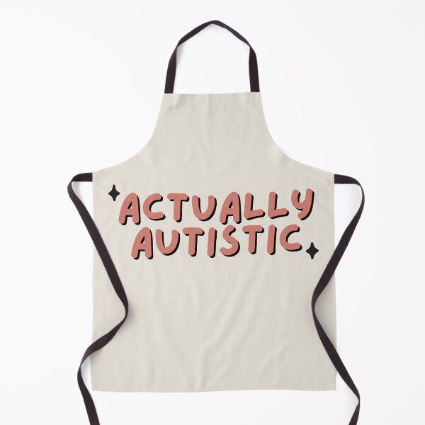 Item preview, Fun "actually autistic" text design | neurodiversity designed and sold by NeurodiverseTea.