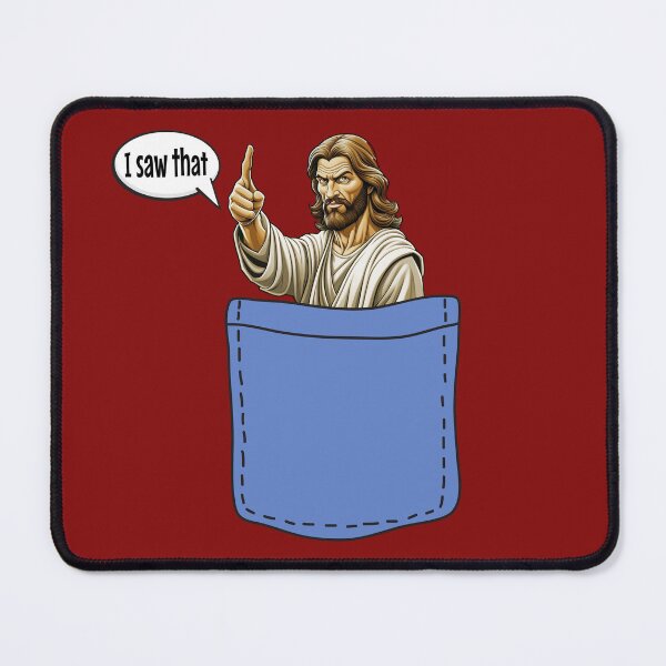 Item preview, Funny Jesus in Your Pocket - I Saw That designed and sold by LeGND.