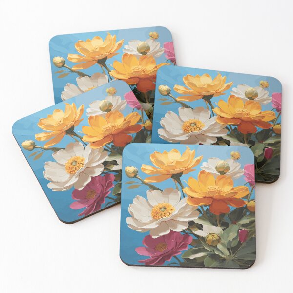Item preview, Oil Daisies 2 designed and sold by CreateCrafts.