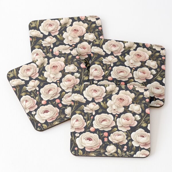 Item preview, Ranunculus pattern designed and sold by CreativeSparkzz.