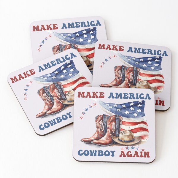 Item preview, make america cowboy again designed and sold by neosticker.