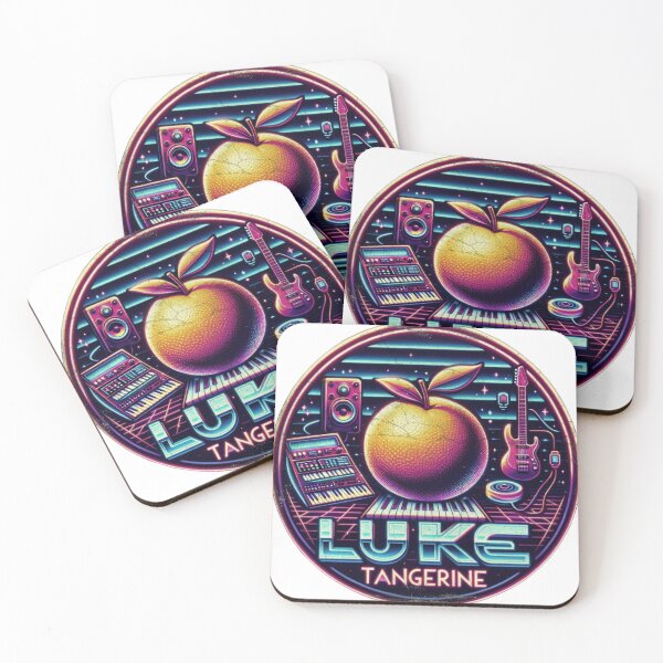 Item preview, Luke Tangerine Music Logo designed and sold by Pixelfunk.