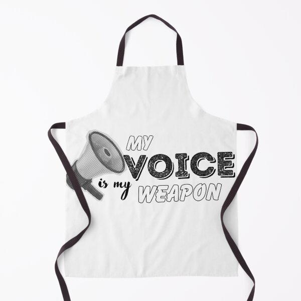Item preview, My Voice is my Weapon designed and sold by FateAndStardust.