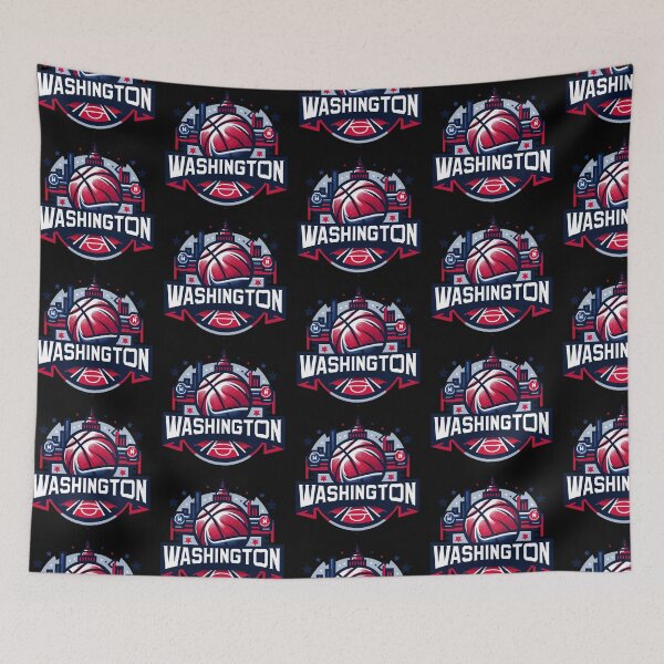 Item preview, Washington Hoops Tribute - Iconic Basketball Design designed and sold by Zuriel Hargrove.