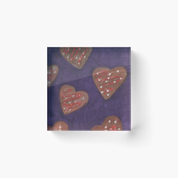 Item preview, Love heart brownies designed and sold by Artbysarah23.