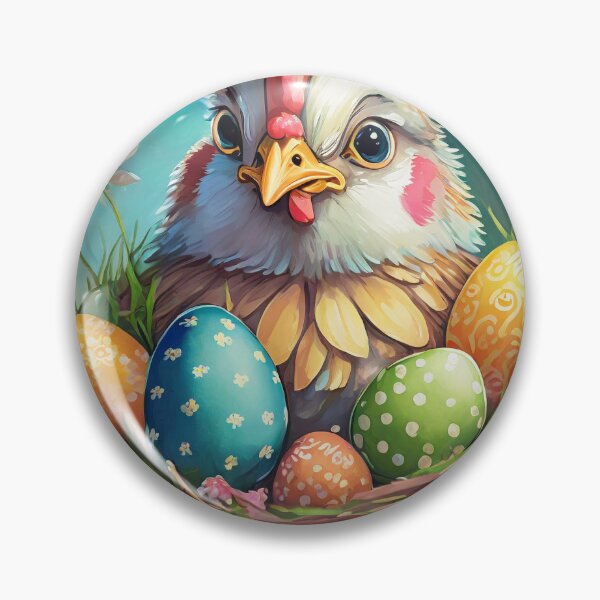 Aperçu de l'œuvre easter egger chicken créée et vendue par NADZI.