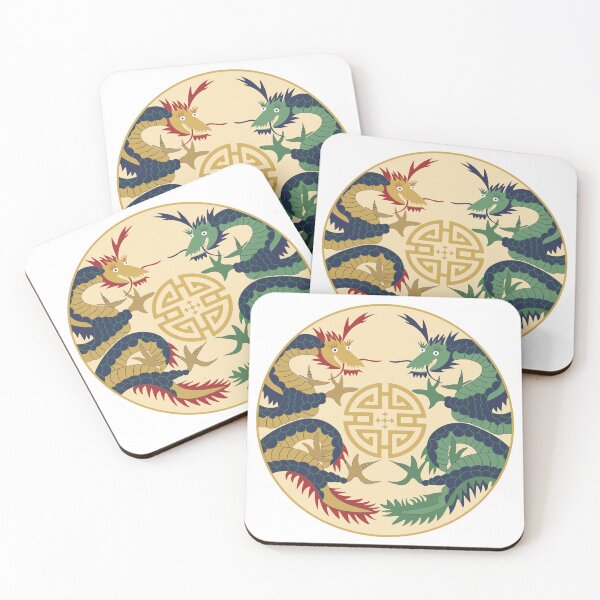Item preview, Dragon Painting Korean art Home Decor for Animal Vintage Art Dragon lover designed and sold by allpalgo.