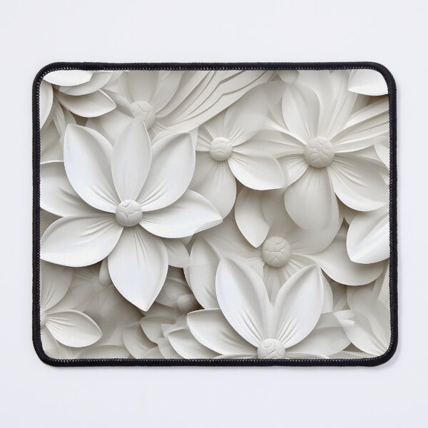 Item preview, White 3d flower designed and sold by ooHalloo.