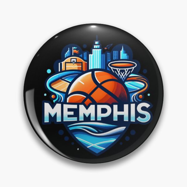 Artikelvorschau, Memphis Hoops Pride – Dynamische Basketballkunst entworfen und verkauft von Zuriel Hargrove.