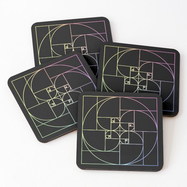 Item preview, Fibonacci Spiral, Golden Ratio, Geometry, Architecture, Phi, Circle designed and sold by ScienceCorner.