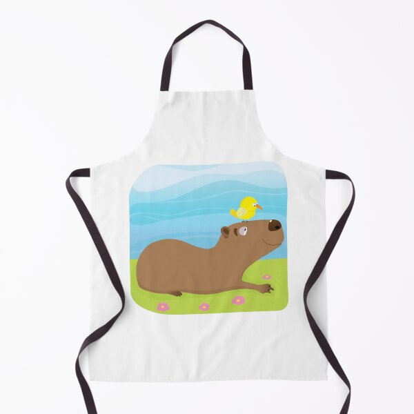 Item preview, Capybara and Bird designed and sold by Brushes with Nature.