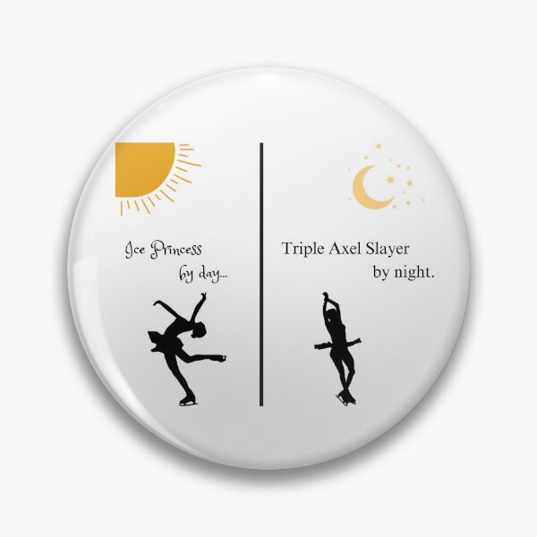 Item preview, Day and Night Figure Skater designed and sold by CCRivette.